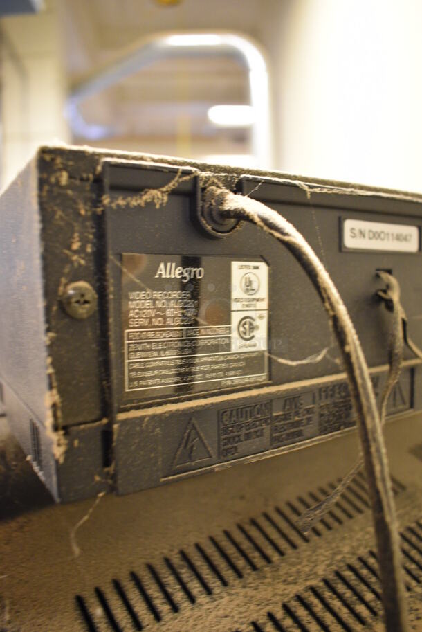 RCA Television and Allegro VHS Player. 20x13x19, 14x10.5x4. (Midtown 2: Room 130) - Image 6 of 6