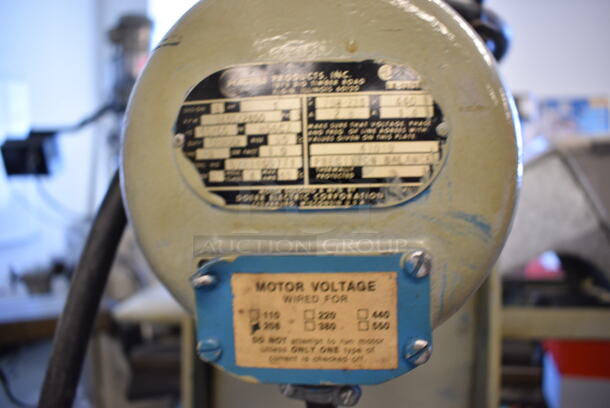 SWEET! Harig Super 612 Metal Commercial Floor Style Horizontal Surface Grinder Machine w/ Electromatic Magnetic Chuck Control. 208 Volts, 3 Phase. 43x37x77 (Midtown 1: Room 122) - Image 7 of 12