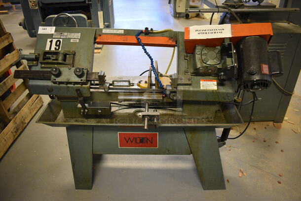 Wilton Model 3Z518T Metal Commercial Floor Style Horizontal Band Saw. 58x22x45. (Midtown 2: Room 130)