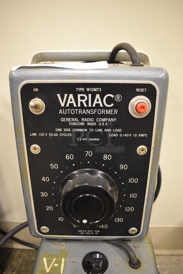 2 General Radio Variac Autotransformer. 7x5x9. 2 Times Your Bid! (Midtown 2: Room 105) - Image 3 of 6