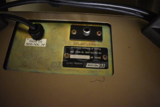 2 BK Precision Metal 15MHz Oscilloscopes; Model 1477 and 1472C. 110-120/220-240 Volts. 11x16x8. 2 Times Your Bid! (Midtown 2: Room 105) - Image 7 of 8