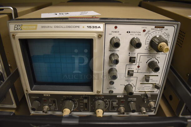 2 BK Precision Model 1535A Metal 35MHz Oscilloscopes. 110-120/220-240 Volts. 11x16x8. 2 Times Your Bid! (Midtown 2: Room 105) - Image 2 of 6