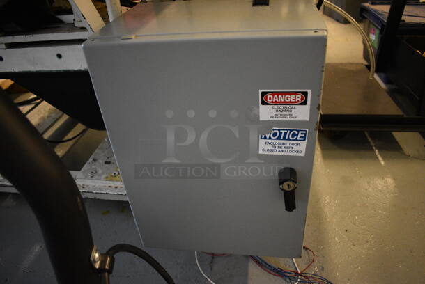 Commercial Table w/ Moving Part and Power Box on Commercial Casters. 48x48x43 (Midtown 1: Room 122) - Image 7 of 9