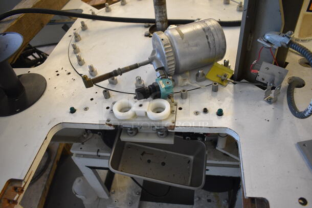 Commercial Table w/ Moving Part and Power Box on Commercial Casters. 48x48x43 (Midtown 1: Room 122) - Image 8 of 9