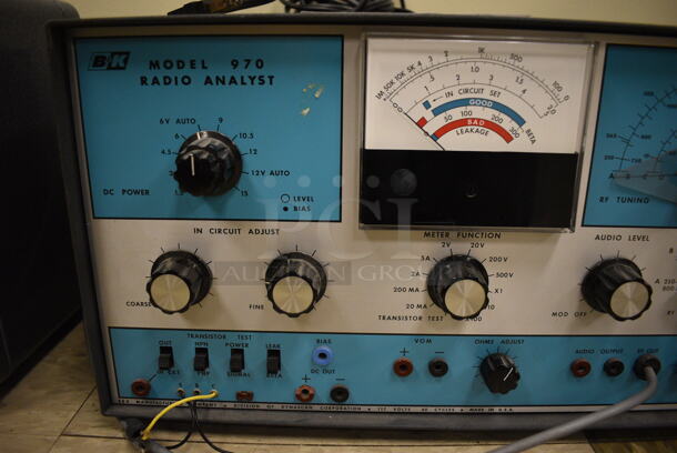 BK Precision Model 970 Metal Radio Analyst Unit. 15x9x9. (Midtown 2: Room 105) - Image 2 of 7