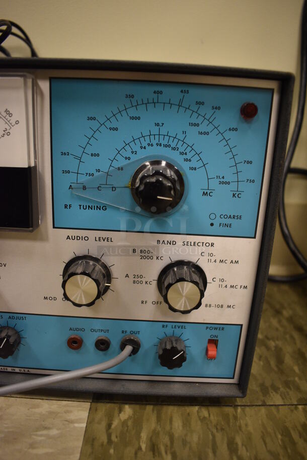 BK Precision Model 970 Metal Radio Analyst Unit. 15x9x9. (Midtown 2: Room 105) - Image 3 of 7