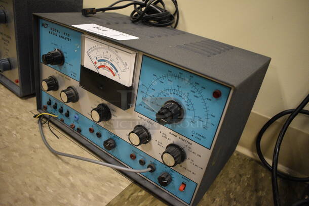 BK Precision Model 970 Metal Radio Analyst Unit. 15x9x9. (Midtown 2: Room 105) - Image 4 of 7