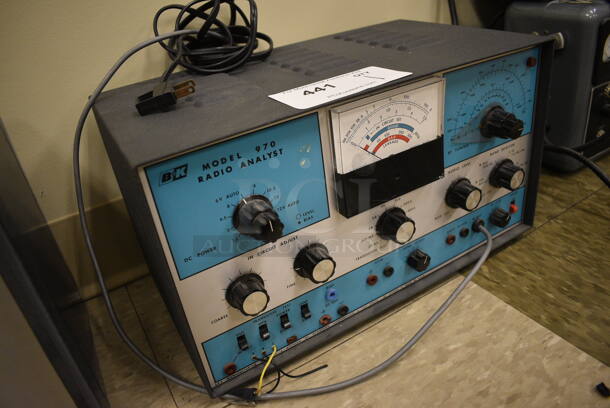 BK Precision Model 970 Metal Radio Analyst Unit. 15x9x9. (Midtown 2: Room 105) - Image 5 of 7
