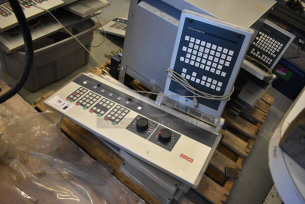 3 Emco Model X9B000 GE Fanuc Series 21 Mill Lathe Control Panels. 27x13x15. 3 Times Your Bid! (Midtown 1: Room 122) - Image 3 of 6