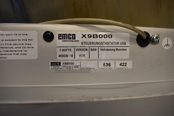 3 Emco Model X9B000 GE Fanuc Series 21 Mill Lathe Control Panels. 27x13x15. 3 Times Your Bid! (Midtown 1: Room 122) - Image 6 of 6