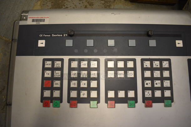 3 Emco Model X9B000 GE Fanuc Series 21 Mill Lathe Control Panels. 27x13x15. 3 Times Your Bid! (Midtown 1: Room 122) - Image 3 of 5
