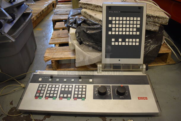 3 Emco Model X9B000 GE Fanuc Series 21 Mill Lathe Control Panels. 27x13x15. 3 Times Your Bid! (Midtown 1: Room 122)