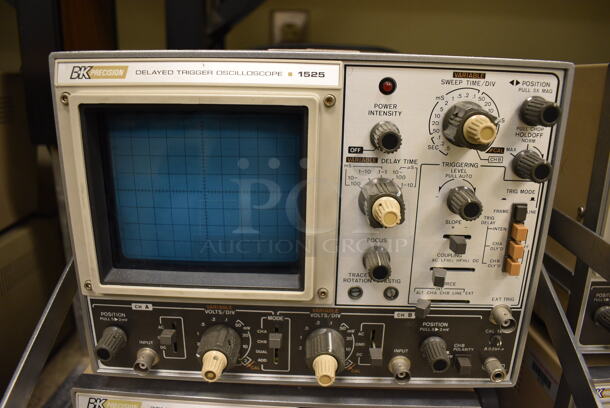 2 BK Precision Metal Units; Model 1525 Delayed Trigger Oscilloscope and Model 1535A  15MHz Oscilloscope. 110-120/220-240 Volts. 11x16x8. 2 Times Your Bid! (Midtown 2: Room 105) - Image 2 of 6