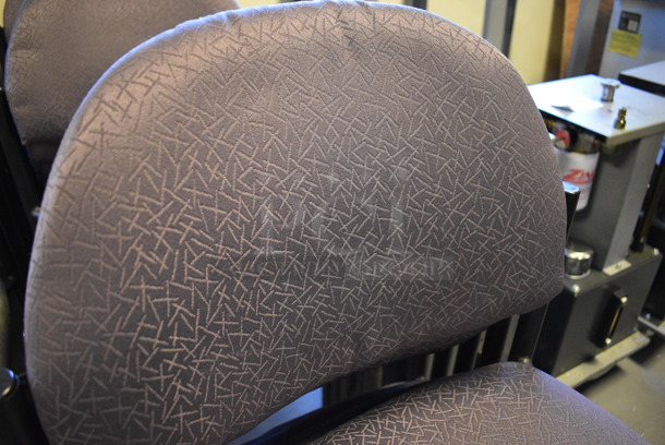 5 Purple Stackable Chairs. Stock Picture Used. 20x18x32. 5 Times Your Bid! (Midtown 2: Room 130) - Image 6 of 6