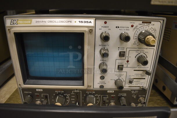 2 BK Precision Metal Units; Model 1525 Delayed Trigger Oscilloscope and Model 1535A  15MHz Oscilloscope. 110-120/220-240 Volts. 11x16x8. 2 Times Your Bid! (Midtown 2: Room 105) - Image 3 of 6