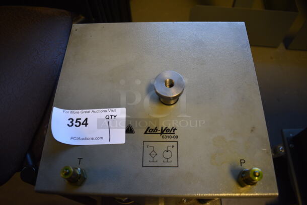 LabVolt 6310-00 Metal Commercial Hydraulic Training System on Commercial Casters. 15x15x30. (Midtown 2: Room 130) - Image 3 of 7