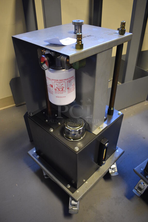 LabVolt 6310-00 Metal Commercial Hydraulic Training System on Commercial Casters. 15x15x30. (Midtown 2: Room 130) - Image 7 of 7