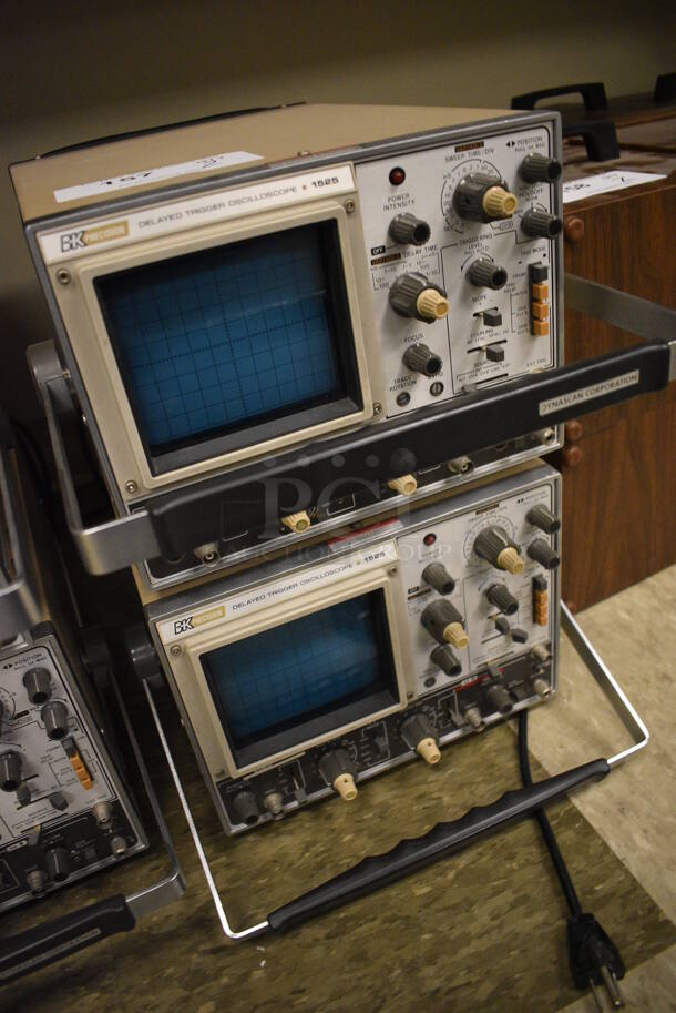 2 BK Precision Model 1525 Delayed Trigger Oscilloscopes. 110-120/220-240 Volts. 11x16x8. 2 Times Your Bid! (Midtown 2: Room 105) - Image 3 of 7