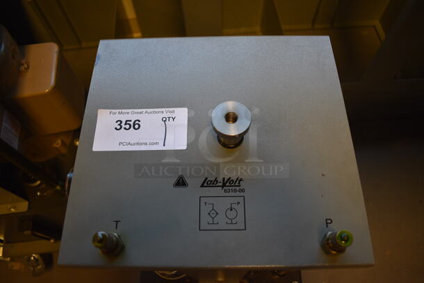 LabVolt 6310-00 Metal Commercial Hydraulic Training System on Commercial Casters. 15x15x30. (Midtown 2: Room 130) - Image 4 of 7