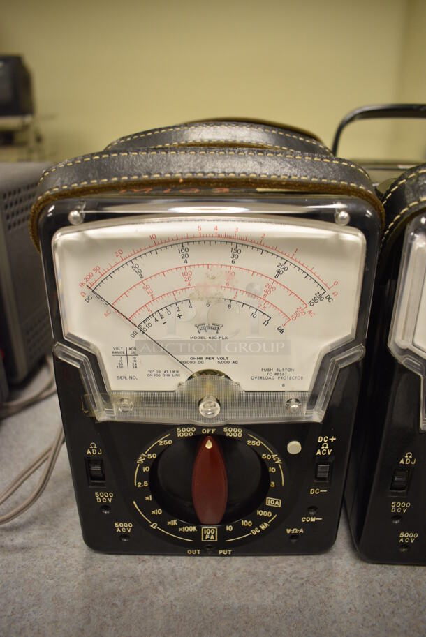 3 Triplet Model 630-PLK Metal Voltmeter. 5.5x3.5x8. 3 Times Your Bid! (Midtown 2: Room 105)