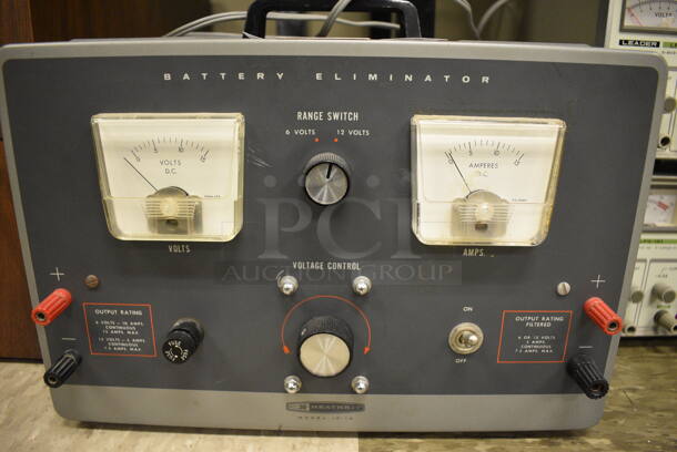 Heathkit Model IP12 Metal Battery Eliminator. 13x7.5x9. (Midtown 2: Room 105) - Image 2 of 5