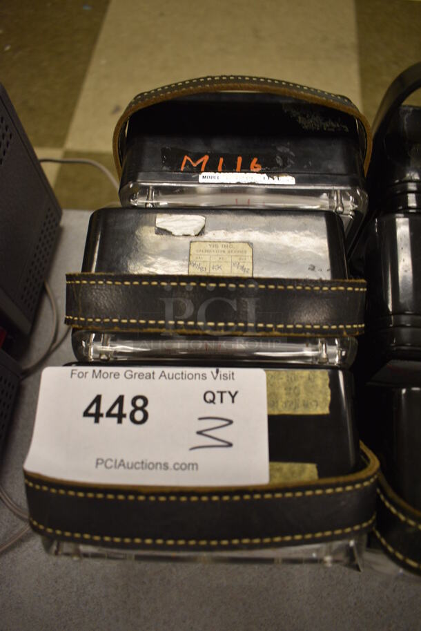 3 Triplet Model 630-PLK Metal Voltmeter. 5.5x3.5x8. 3 Times Your Bid! (Midtown 2: Room 105) - Image 3 of 4