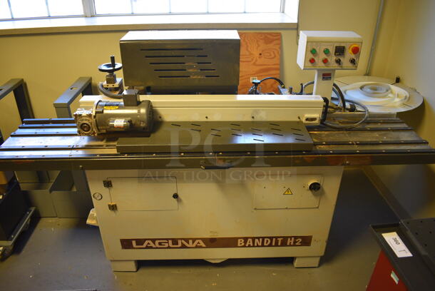 Laguna Bandit H2 Metal Commercial Floor Style Edgebander. 98x48x53. (Midtown 2: Room 130) - Image 1 of 12