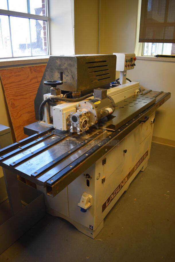 Laguna Bandit H2 Metal Commercial Floor Style Edgebander. 98x48x53. (Midtown 2: Room 130) - Image 3 of 12