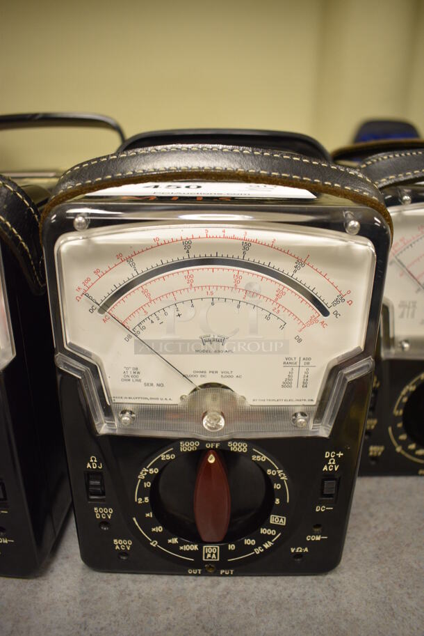 3 Triplet Model 630-PLK Metal Voltmeter. 5.5x3.5x8. 3 Times Your Bid! (Midtown 2: Room 105) - Image 1 of 4