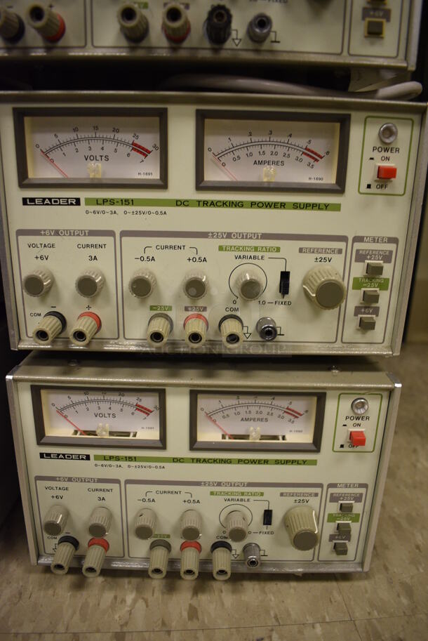 3 Leader Model LPS-151 DC Tracking Power Supply. 8.5x13x6. 3 Times Your Bid! (Midtown 2: Room 105) - Image 4 of 5