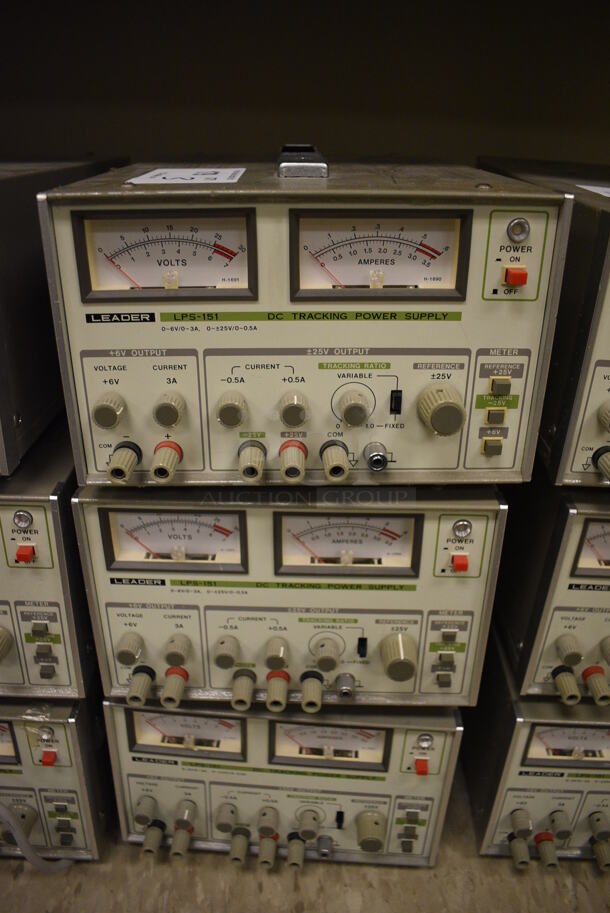 3 Leader Model LPS-151 DC Tracking Power Supply. 8.5x13x6. 3 Times Your Bid! (Midtown 2: Room 105) - Image 1 of 4