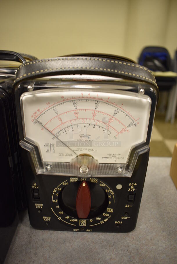 2 Triplet Model 630-PLK Metal Voltmeter. 5.5x3.5x8. 2 Times Your Bid! (Midtown 2: Room 105)