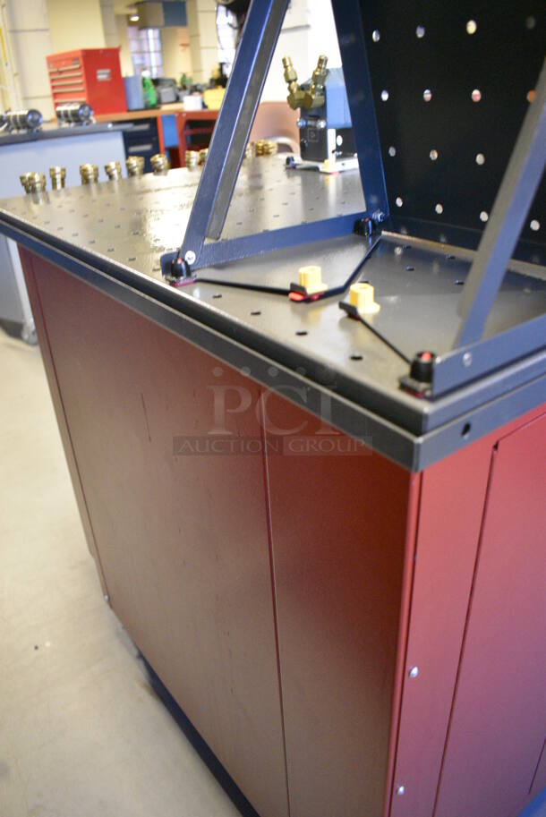 Lab-Volt Metal Commercial Training System Cart w/ Contents on Commercial Casters. 40x28x60. (Midtown 2: Room 130) - Image 9 of 10