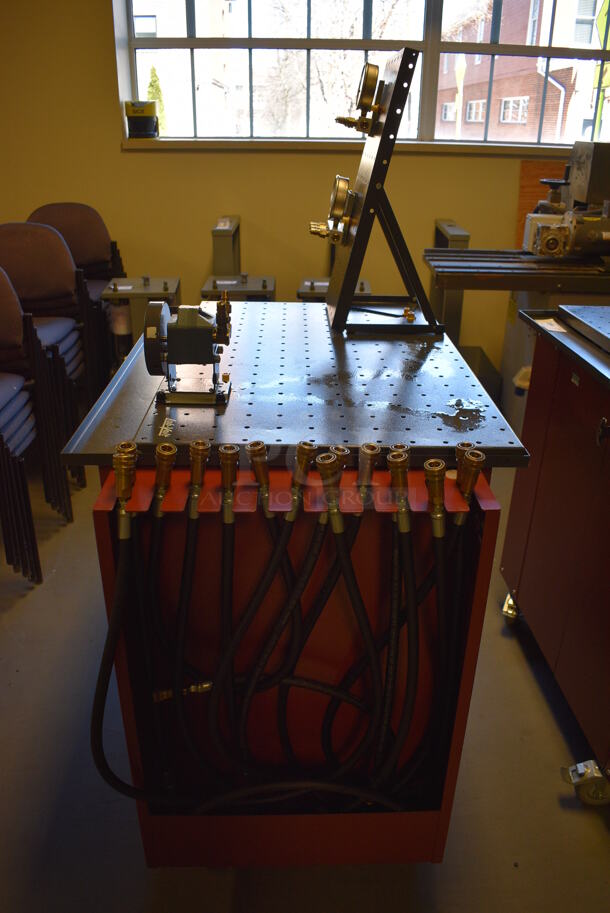Lab-Volt Metal Commercial Training System Cart w/ Contents on Commercial Casters. 40x28x60. (Midtown 2: Room 130) - Image 10 of 10