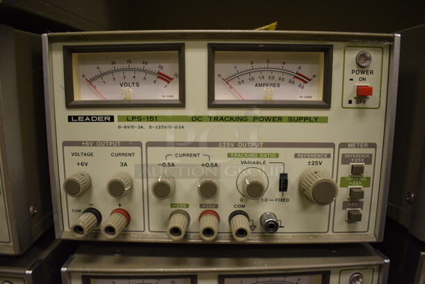 3 Leader Model LPS-151 DC Tracking Power Supply. 8.5x13x6. 3 Times Your Bid! (Midtown 2: Room 105) - Image 2 of 3
