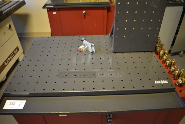 Lab-Volt Metal Commercial Training System Cart w/ Contents on Commercial Casters. 40x28x60. (Midtown 2: Room 130) - Image 5 of 8