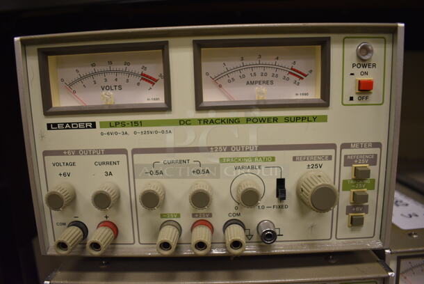 4 Leader Model LPS-151 DC Tracking Power Supply. 8.5x13x6. 4 Times Your Bid! (Midtown 2: Room 105) - Image 3 of 6