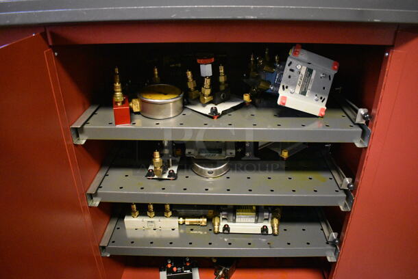 Lab-Volt Metal Commercial Training System Cart w/ Contents on Commercial Casters. 40x28x60. (Midtown 2: Room 130) - Image 5 of 6