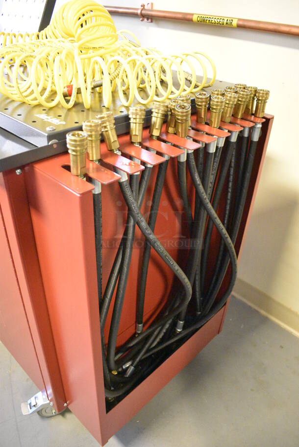 Lab-Volt Metal Commercial Training System Cart w/ Contents on Commercial Casters. 40x28x60. (Midtown 2: Room 130) - Image 6 of 6