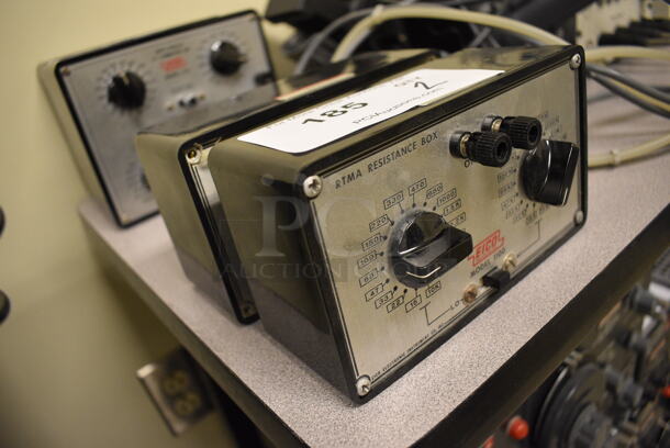 2 Eico Model 1100 Metal RTMA Resistance Box. 6.5x3.5x4. 2 Times Your Bid! (Midtown 2: Room 105) - Image 3 of 5