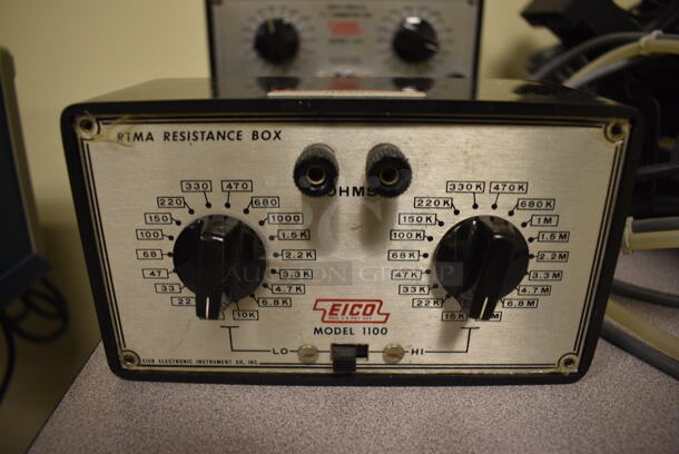 2 Eico Model 1100 Metal RTMA Resistance Box. 6.5x3.5x4. 2 Times Your Bid! (Midtown 2: Room 105) - Image 5 of 5