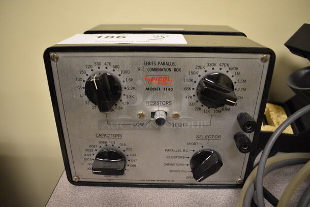 2 Eico Model 1140 Metal Series Parallel RC Combination Box. 7x3x7.5. 2 Times Your Bid! (Midtown 2: Room 105)