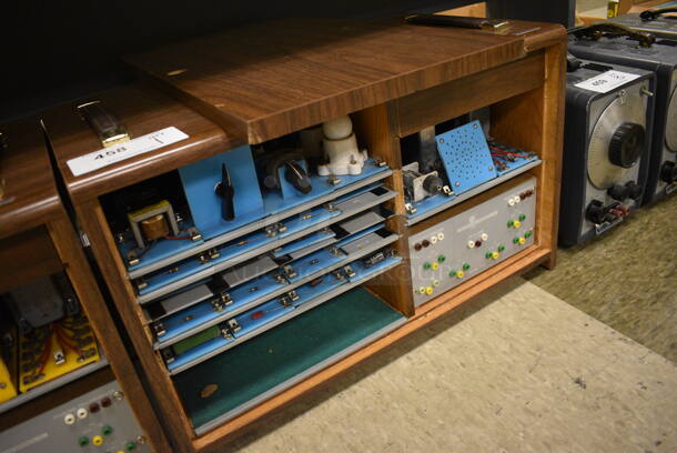 Wood Pattern Box w/ Various Items Including Model TM9 Peaking Transformer. 7x13x11. (Midtown 2: Room 105) - Image 3 of 6