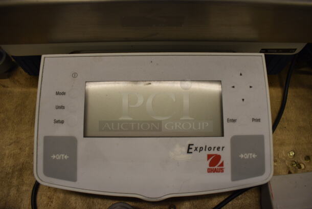 Ohaus Model OCE12001 Explorer Pro Metal Commercial Countertop Scale. 14x16x5 (Midtown 1: Room 122) - Image 2 of 5
