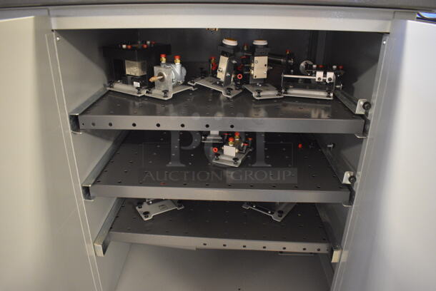 Lab-Volt Metal Commercial Training System Cart w/ Contents on Commercial Casters. 35x28x37. (Midtown 2: Room 130) - Image 4 of 5