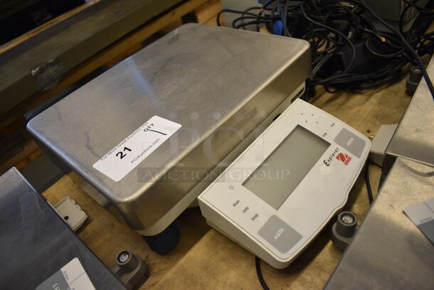 Ohaus Model OCE12001 Explorer Pro Metal Commercial Countertop Scale. 14x16x5 (Midtown 1: Room 122) - Image 4 of 5