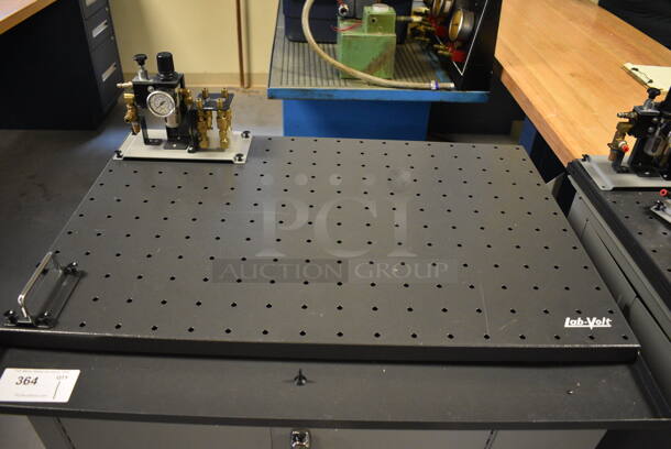 Lab-Volt Metal Commercial Training System Cart w/ Contents on Commercial Casters. 35x28x37. (Midtown 2: Room 130) - Image 3 of 5