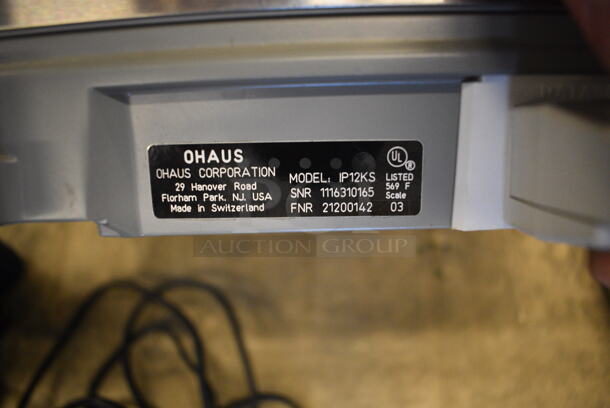 Ohaus Model IP12KS Explorer Pro Metal Commercial Countertop Scale. 13x14.5x35 (Midtown 1: Room 122) - Image 5 of 5