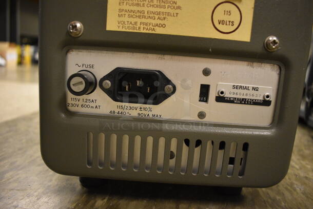 3 Hewlett Packard HP Model 200CE Metal Wide Range Oscillator. 7x13x11. 3 Times Your Bid! (Midtown 2: Room 105) - Image 7 of 7