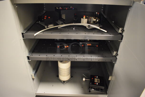 Lab-Volt Metal Commercial Training System Cart w/ Contents on Commercial Casters. 35x28x37. (Midtown 2: Room 130) - Image 4 of 5